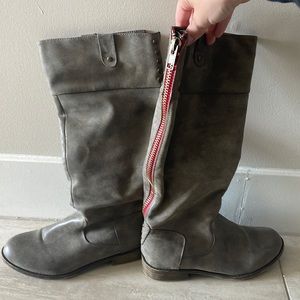 Madden girl grey boots
